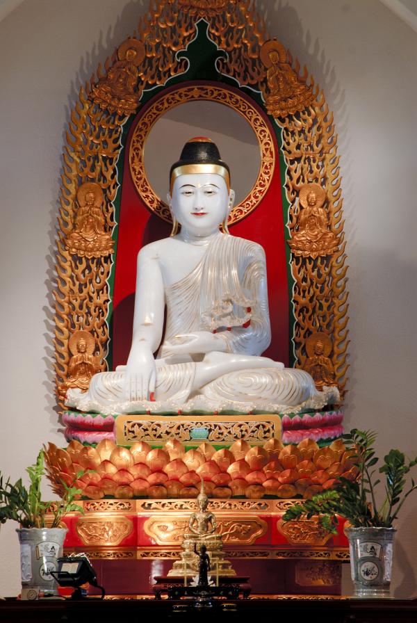 Jade Buddha Sculpture