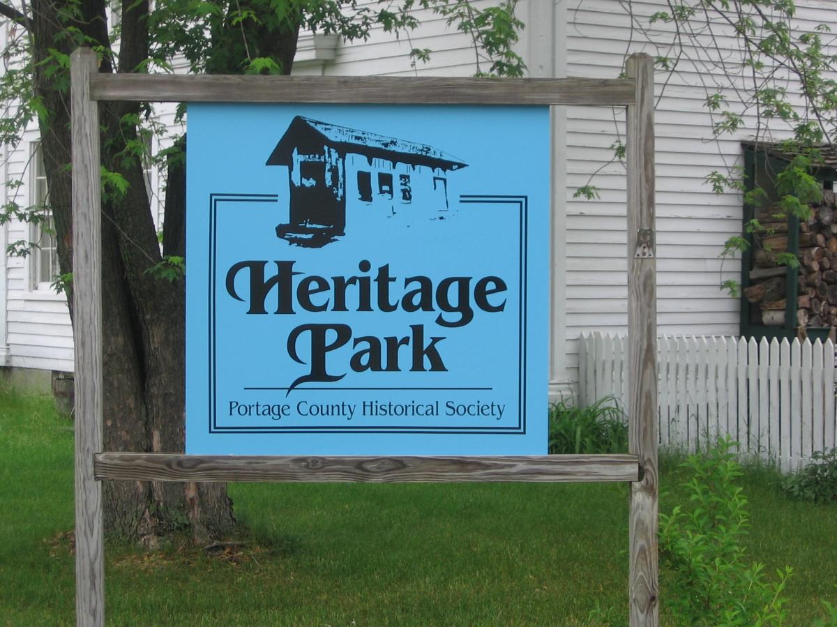 Heritage park sign