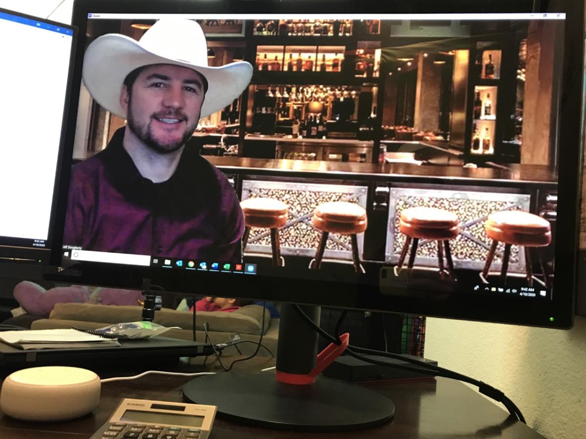 Jeff at Camden. Yeehaw