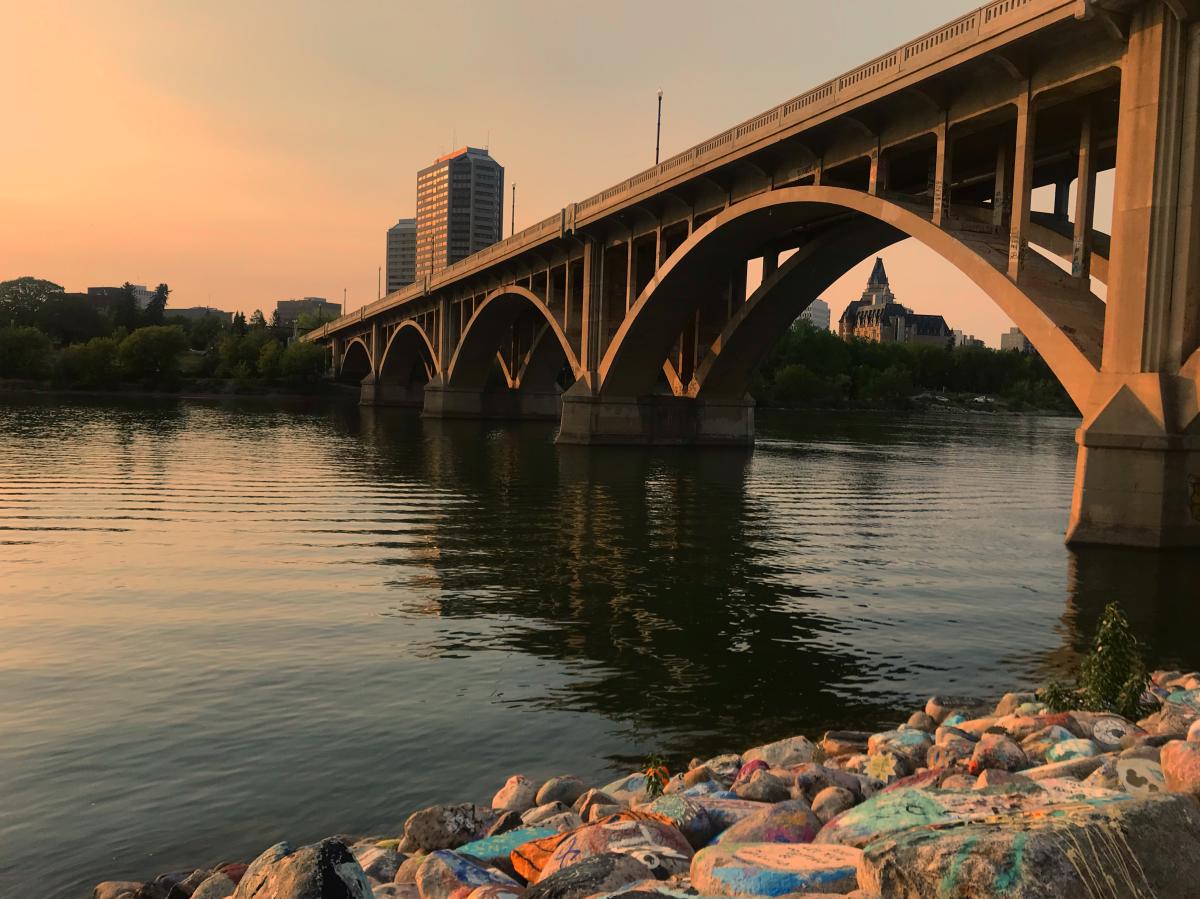 The Broadway Bridge in Saskatoon