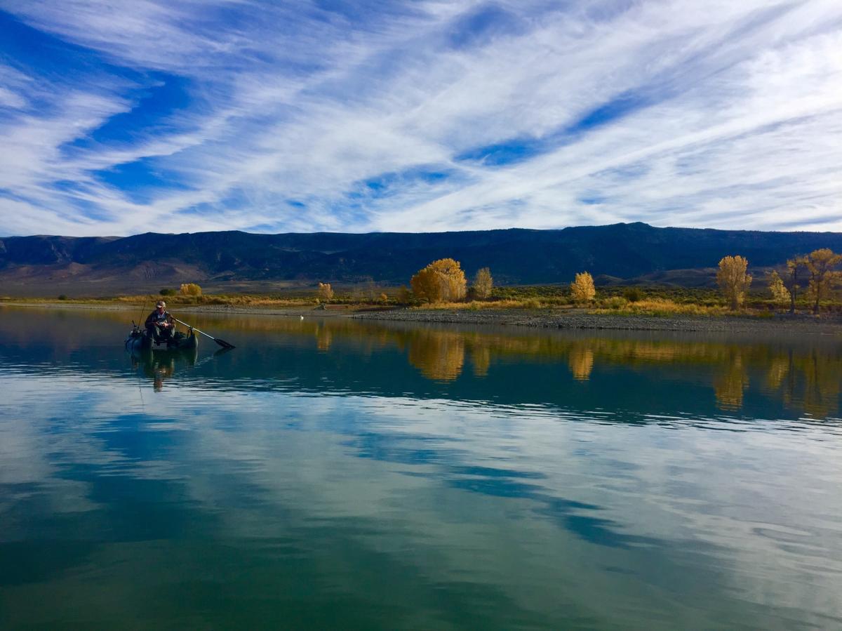 Fisherman at Otter Creek State Park