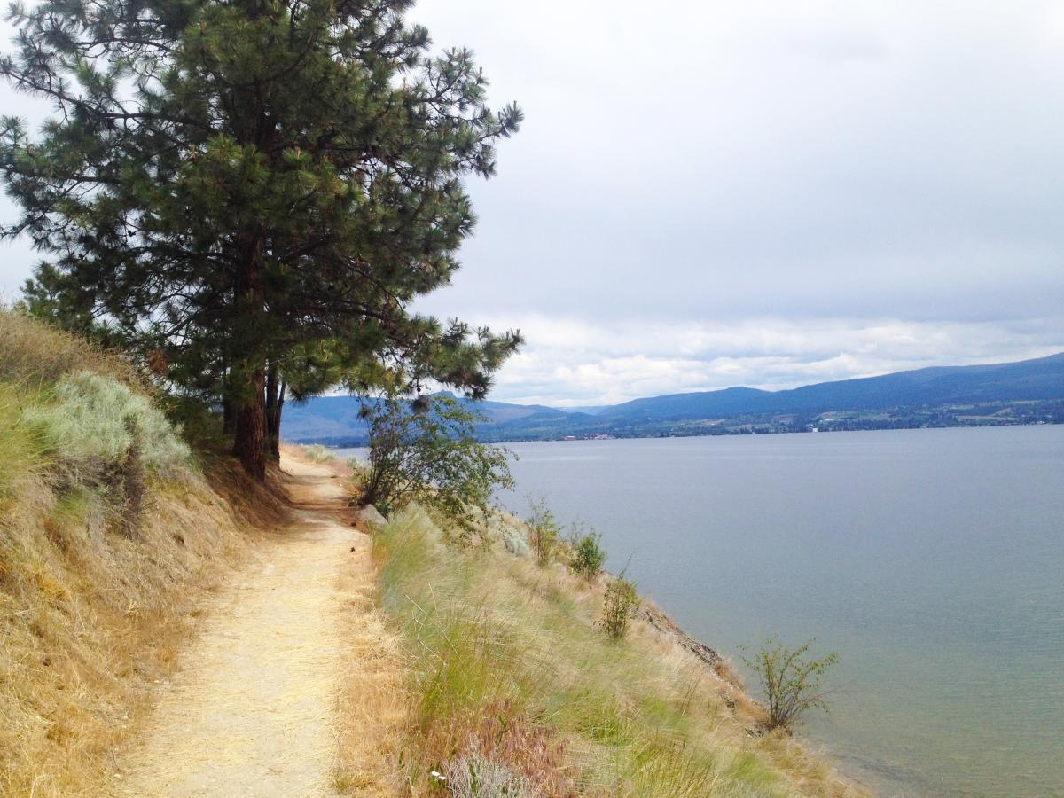 Kalamoir Park looking towards Kelowna