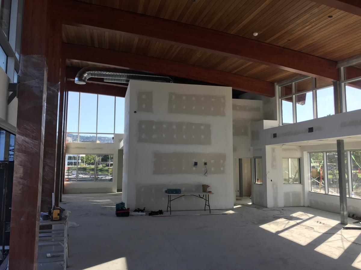 photo of new visitor centre interior