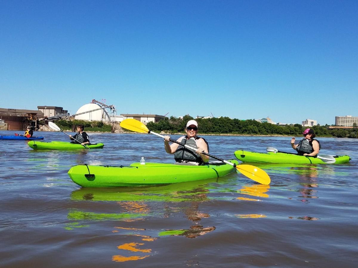 Kayaking Kansas River KCK