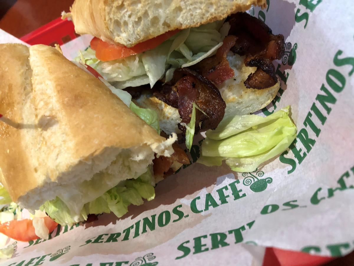 Sandwich at Sertinos