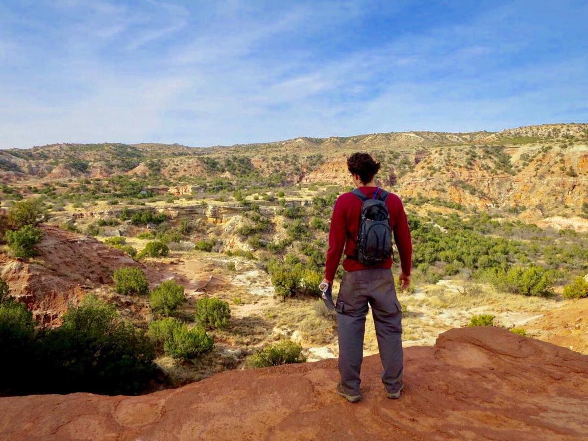 Hiking in Palo Duro Canyon