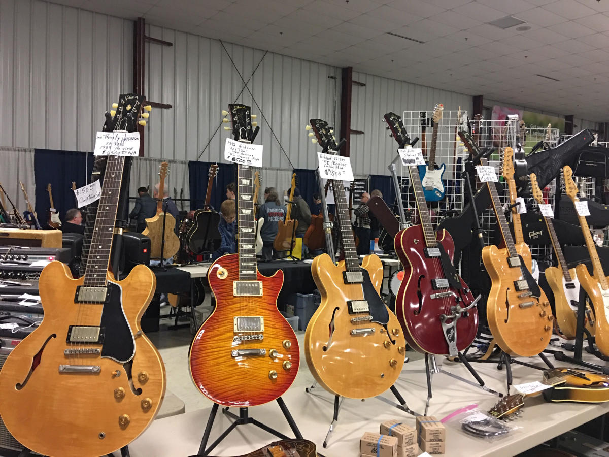 Indy Guitar Show 2018 in Danville, Indiana