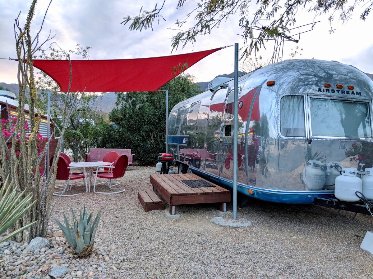 where to go glamping in greater palm springs