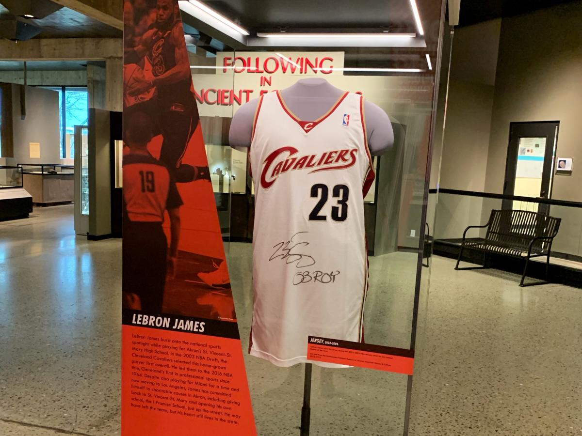 Lebron's Rookie Jersey