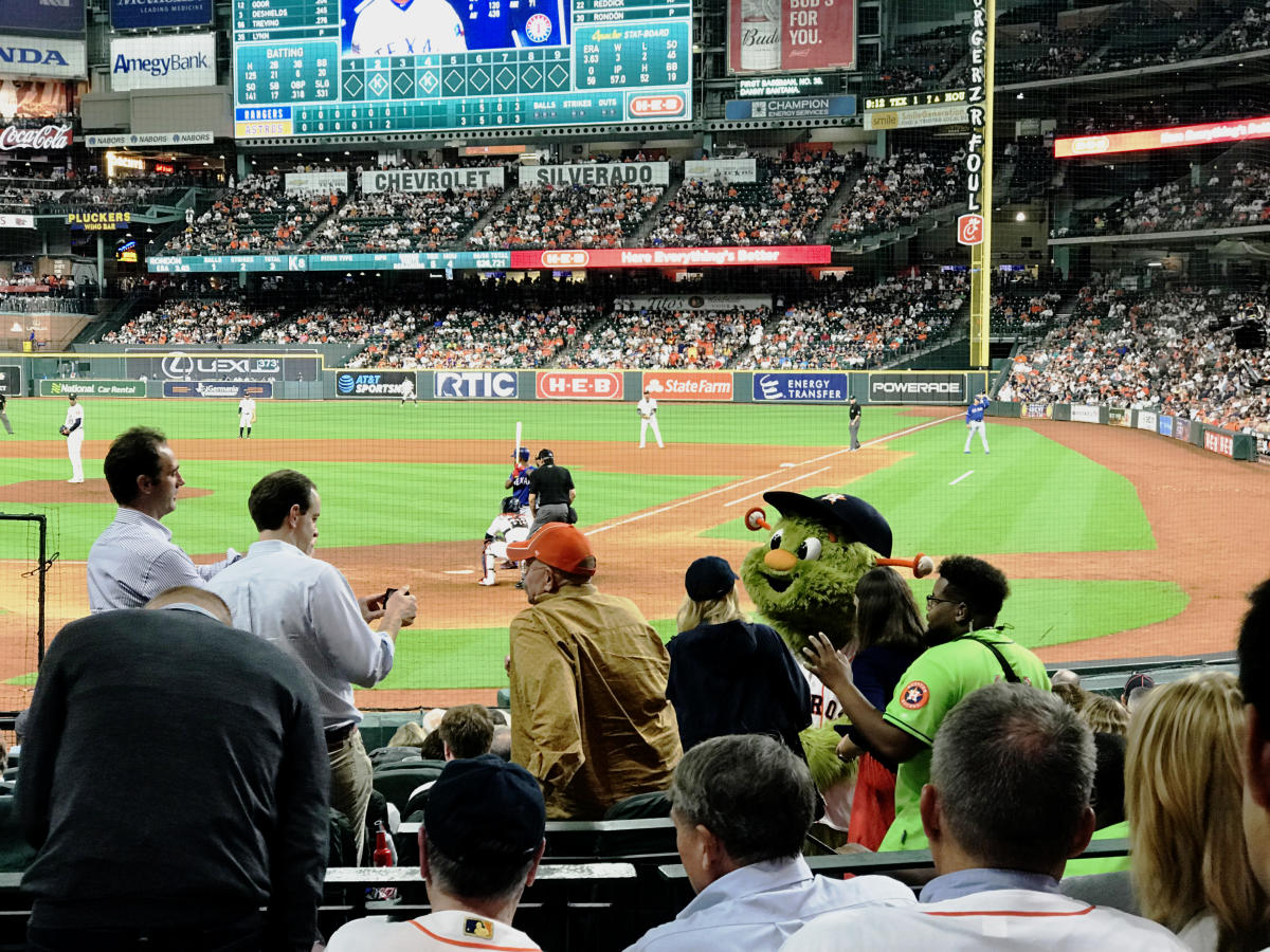 Minute Maid Park - Astros Game - Mascot Orbit