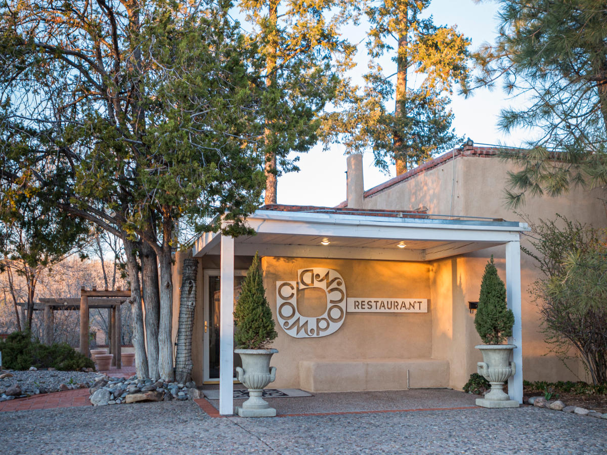 The Compound Restaurant, in Santa Fe, Alexander Girard, New Mexico Magazine