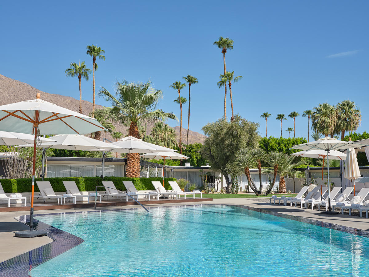 The pool at L'Horizon Resort and Spa in Palm Springs