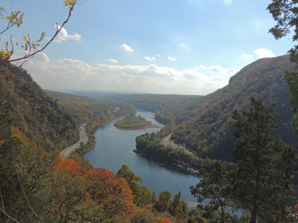 Scenic Views of the Pocono Mountains