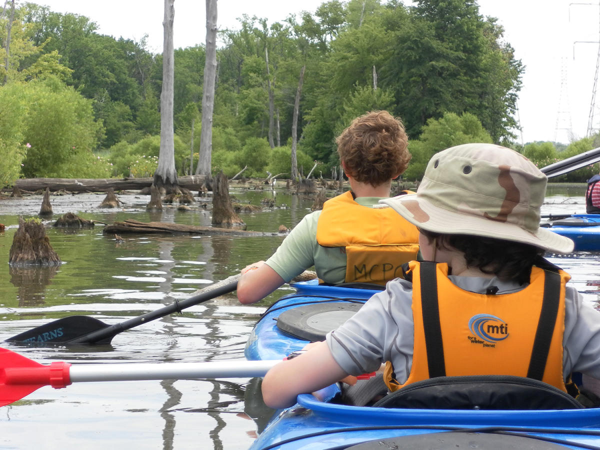 Baldpate Mountain kayaking