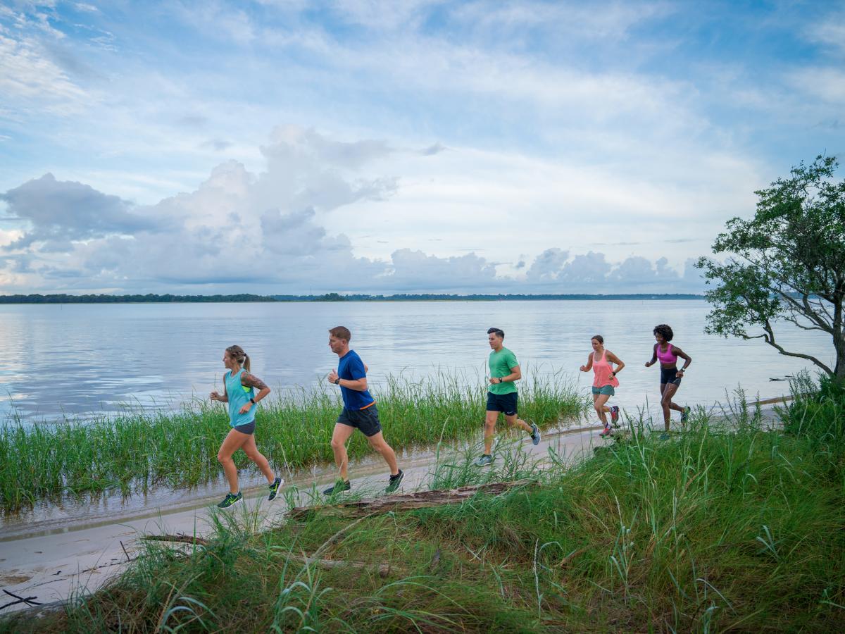 Joggers Carolina Beach State Park