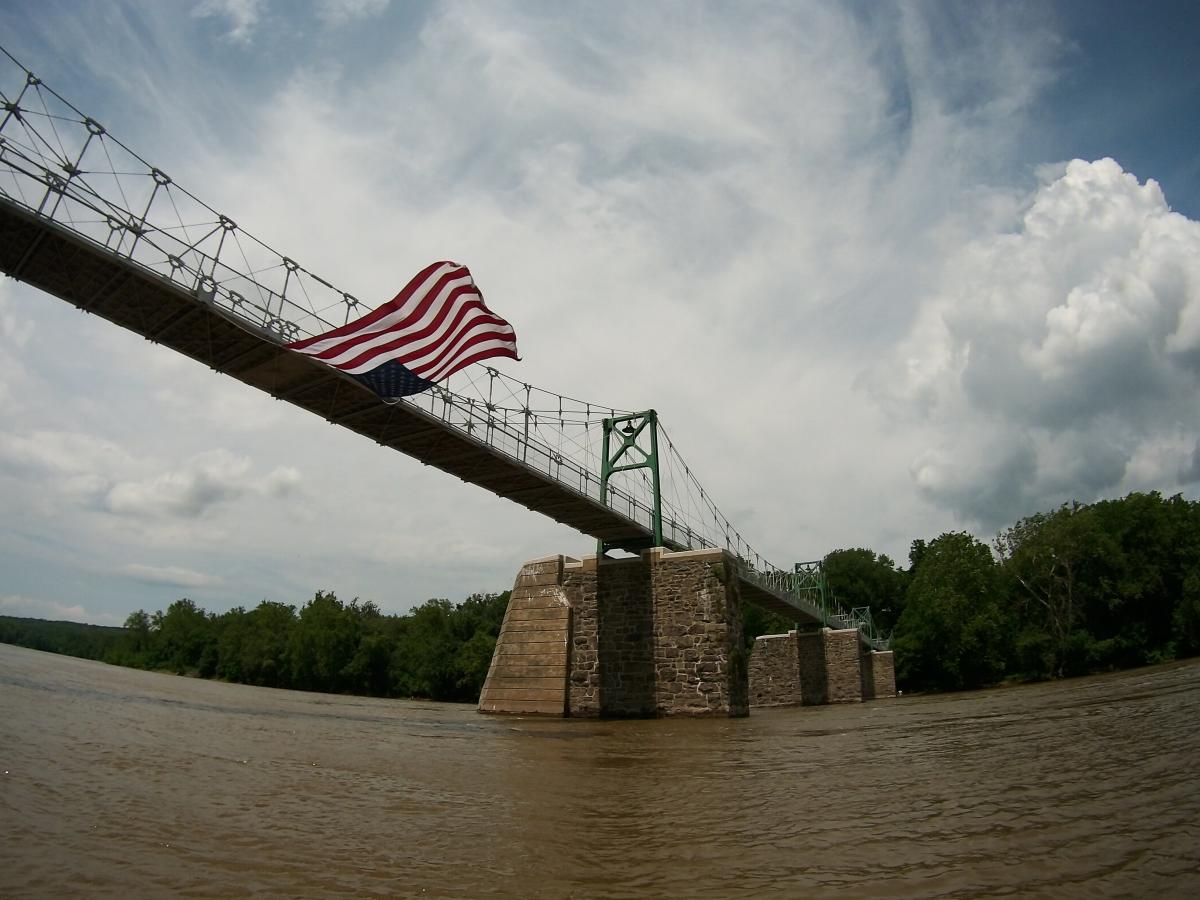 Bridge over the Delaware River