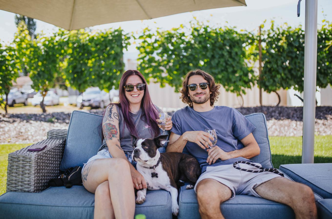 Intrigue Wines - Pet Friendly Outdoor Picnic Area