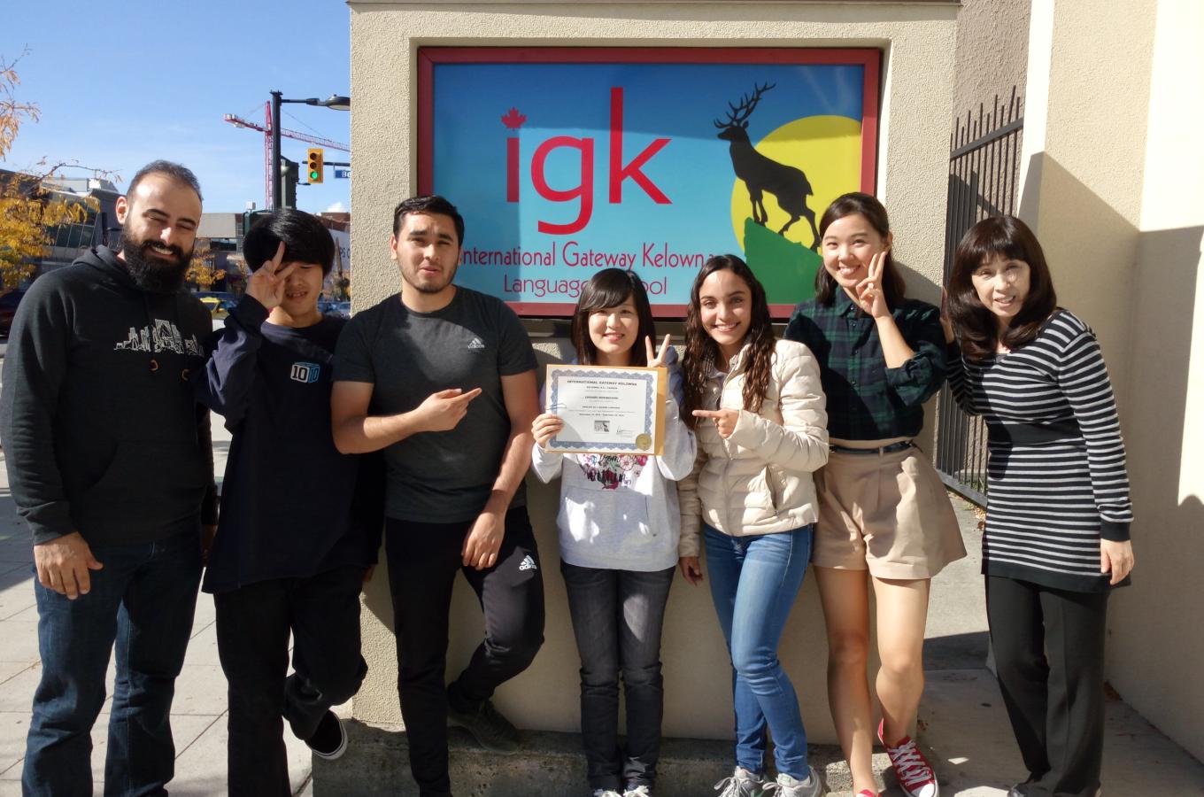 Graduation day at IGK