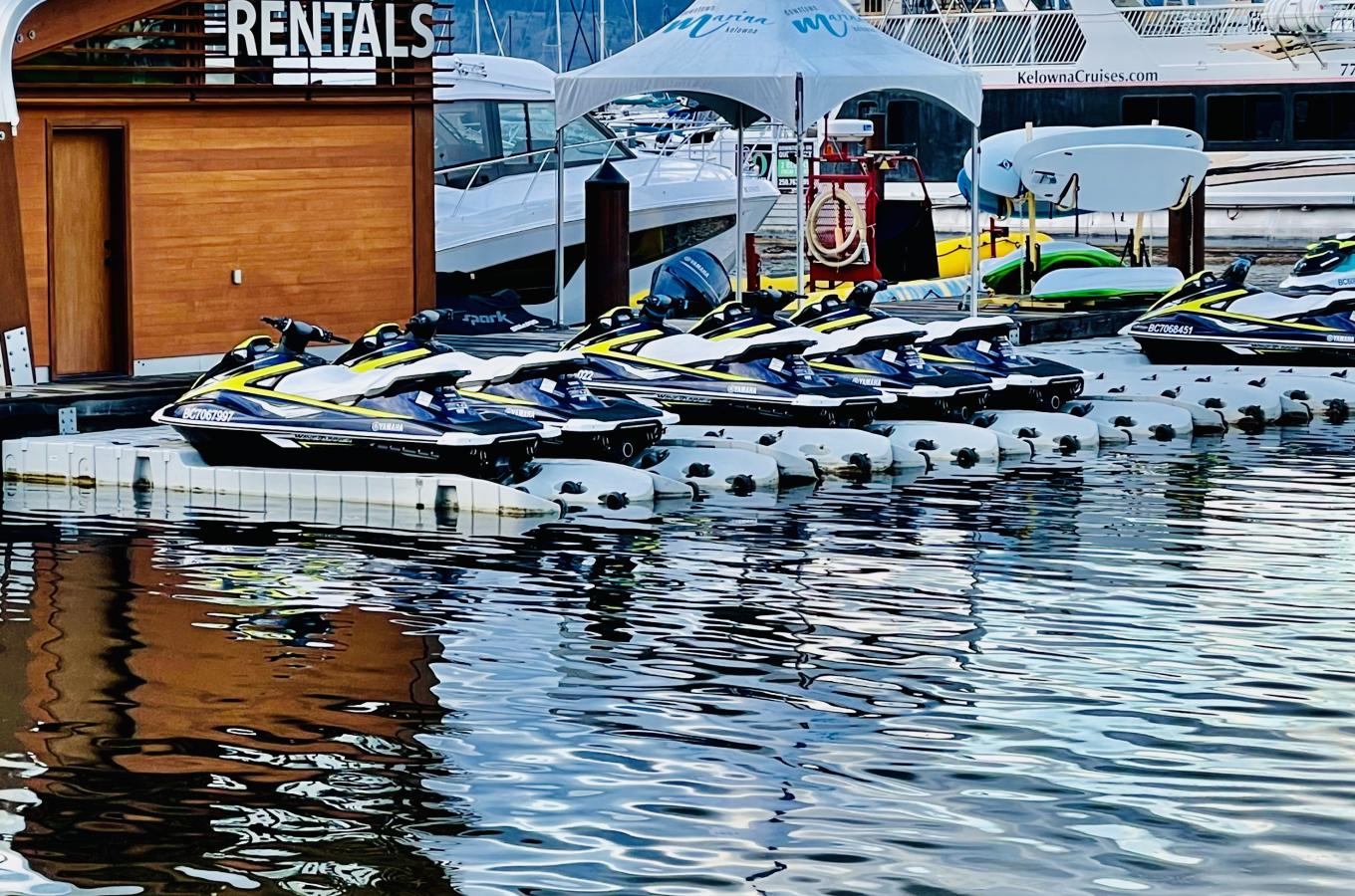 Rent Watercraft steps from your penthouse!