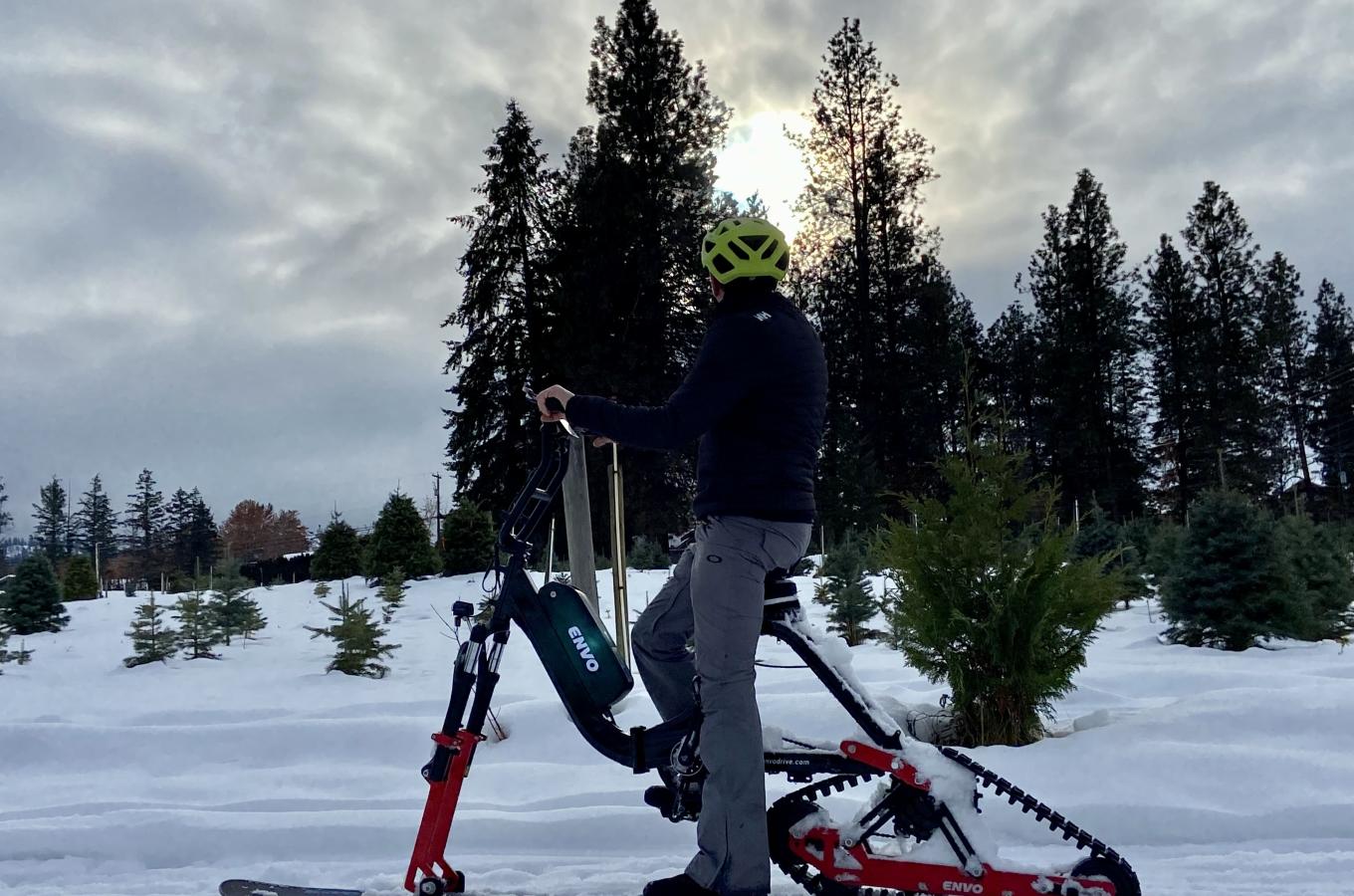 Snow E-Biking