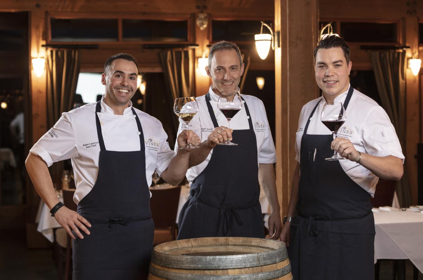 Old Vines Restaurant Chef Team