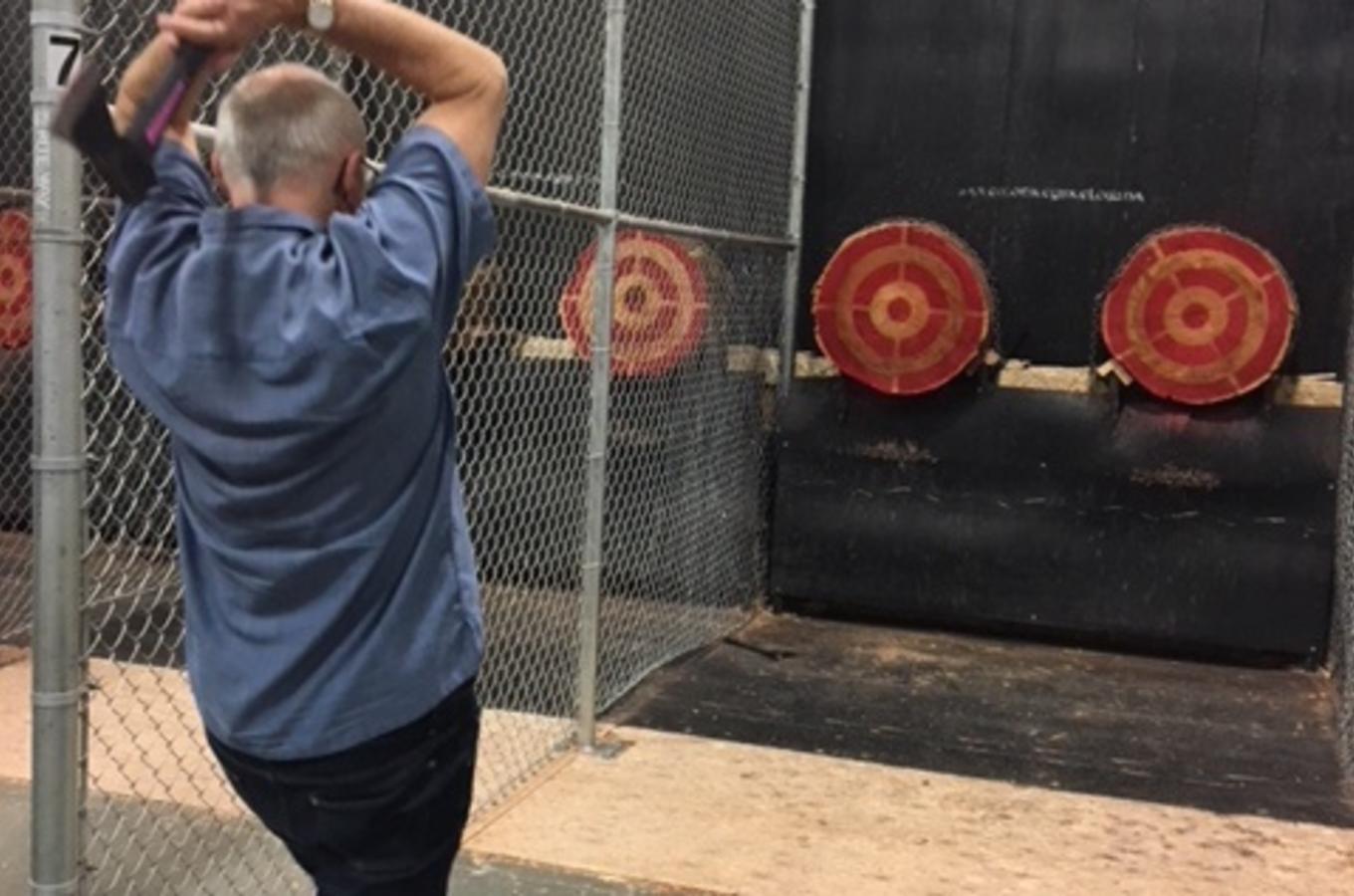 Axe Throwing and Wine Tour