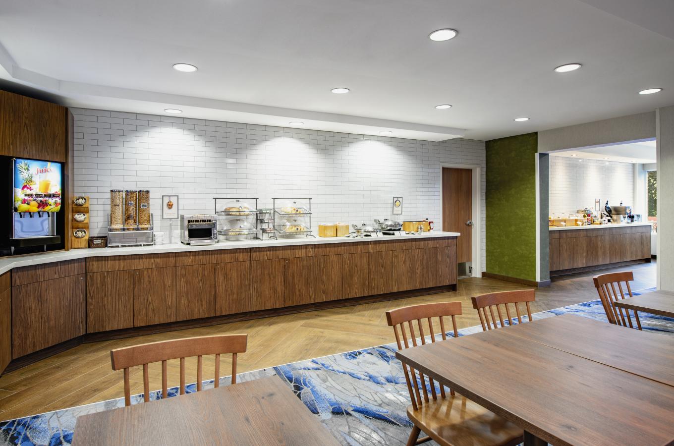 breakfast area