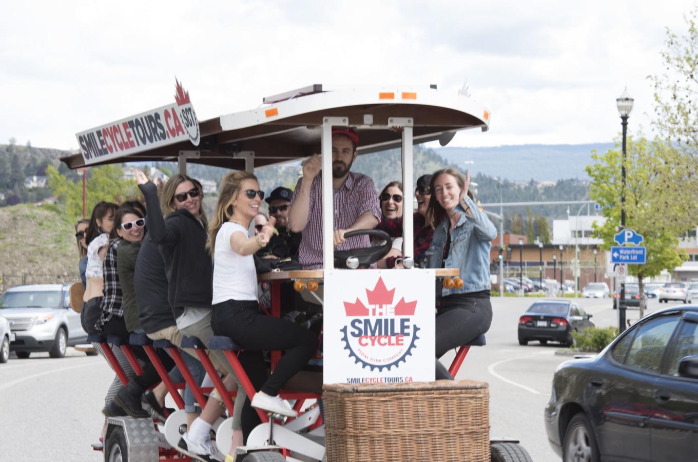 Onboard the Smile Cycle