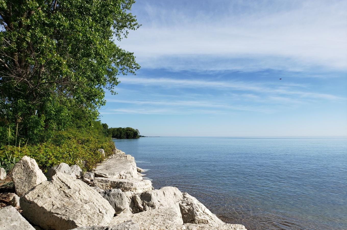 2019-06-6 Lake Michigan Beach Shoreline Horizontal North_085241