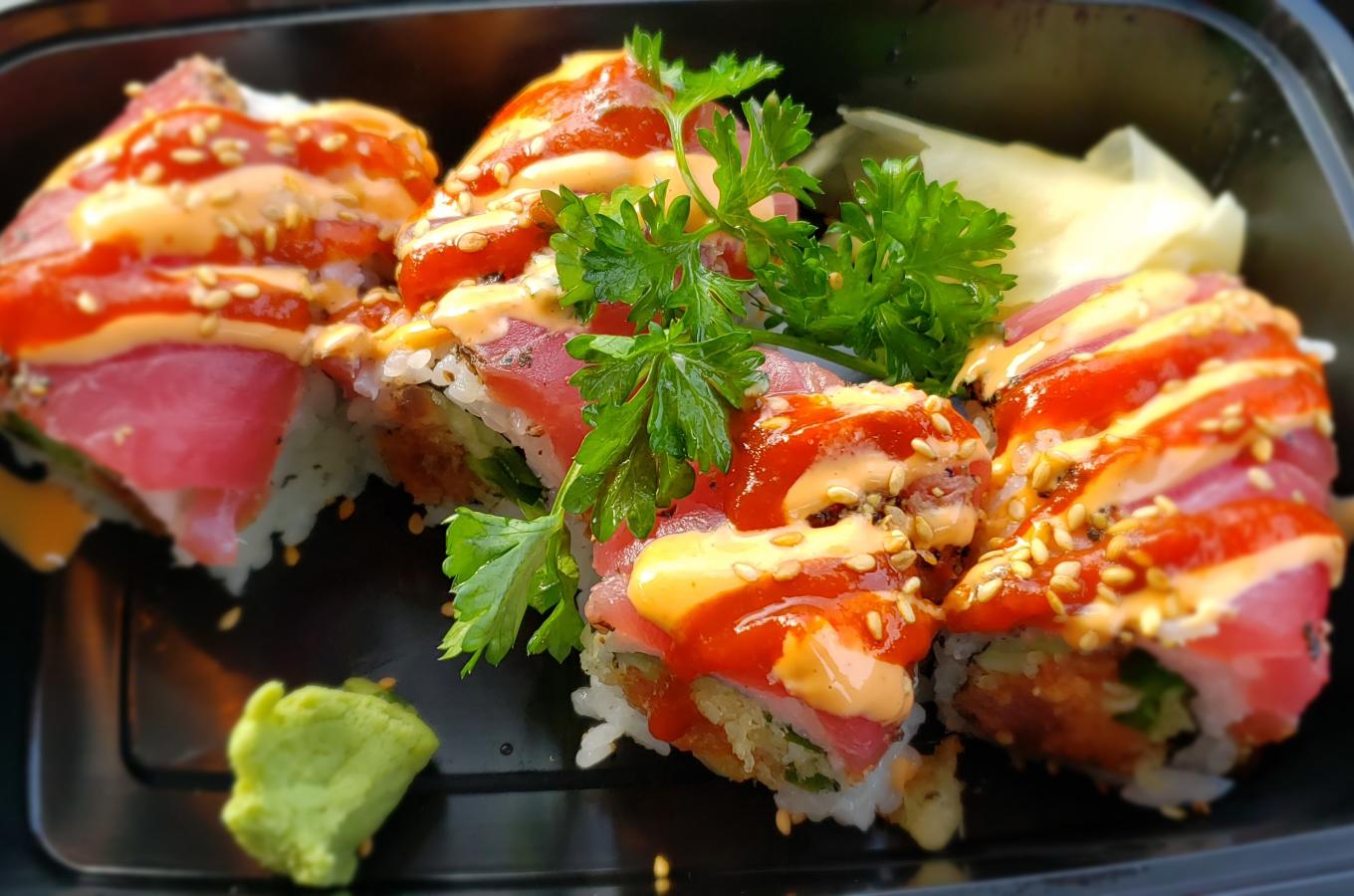 2021 Honada Sushi Roll with Sesame Seeds
