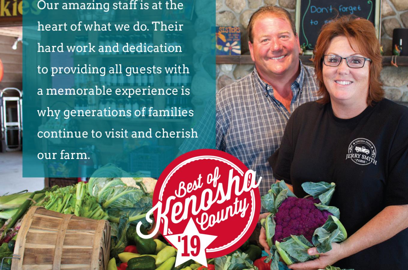 Jerry Smith Farm Owners-Best of Kenosha Cty 19