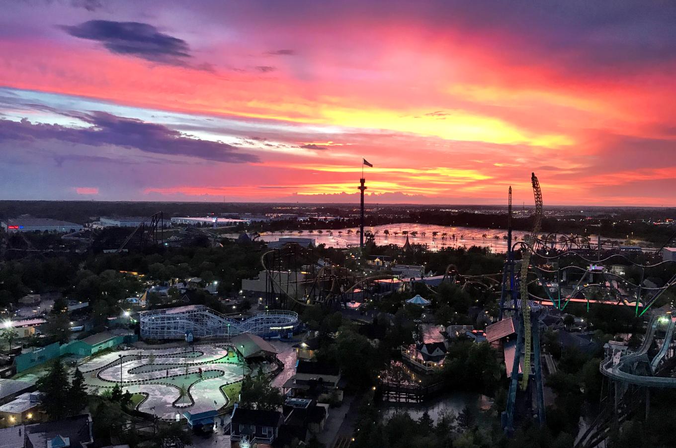 Six Flags Cotton Candy Sky
