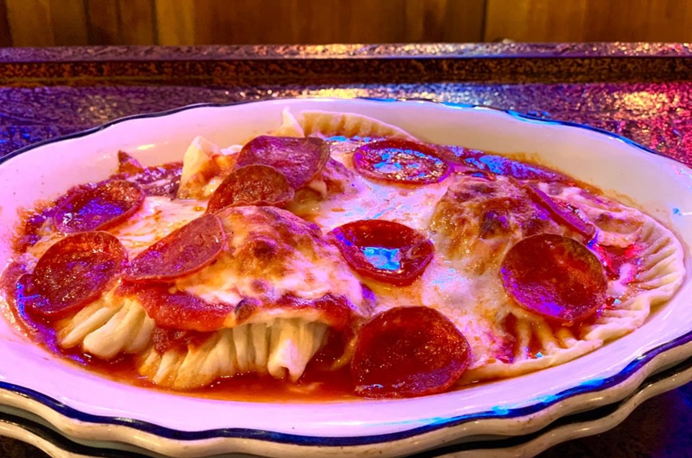 baked ravioli dinner