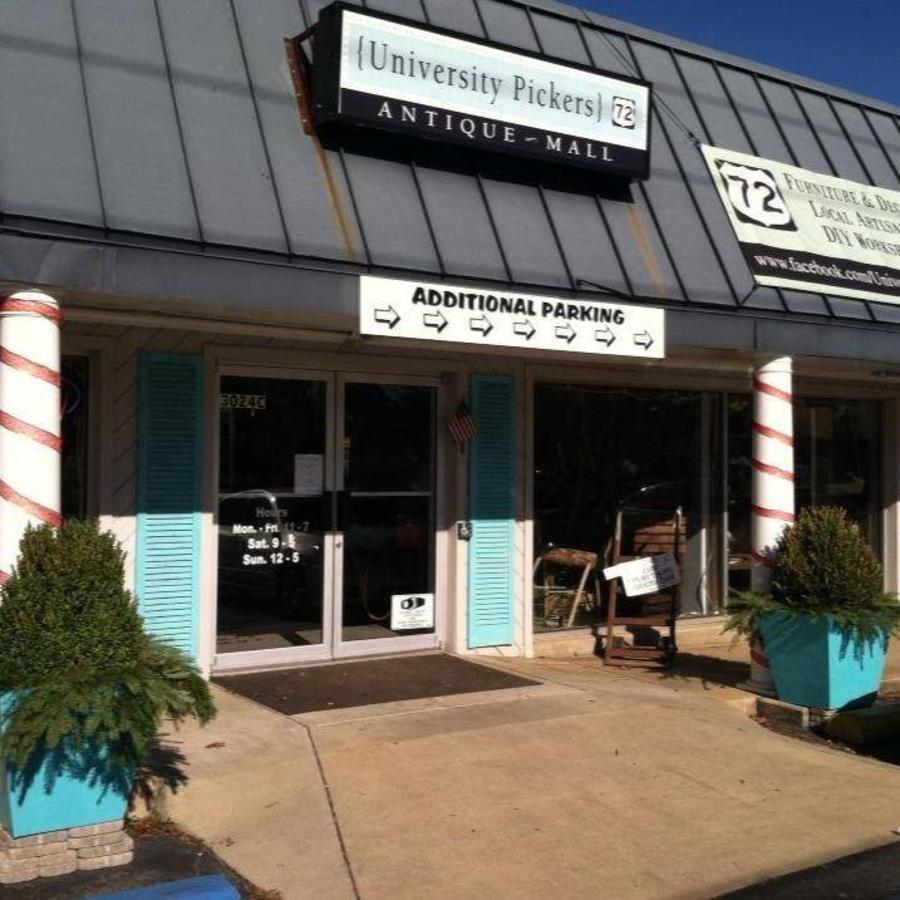 University Pickers is a beloved antiques store across the from the Unclaimed Baggage Center.
