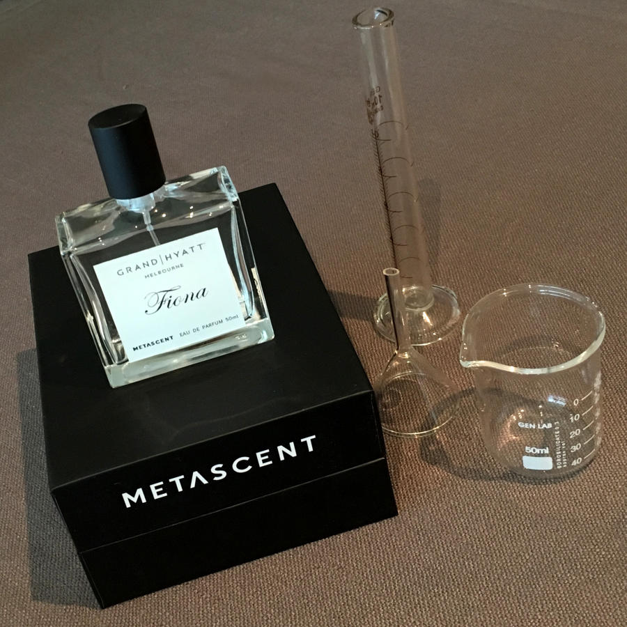 MetaScent perfume making at Grand Hyatt Melbourne