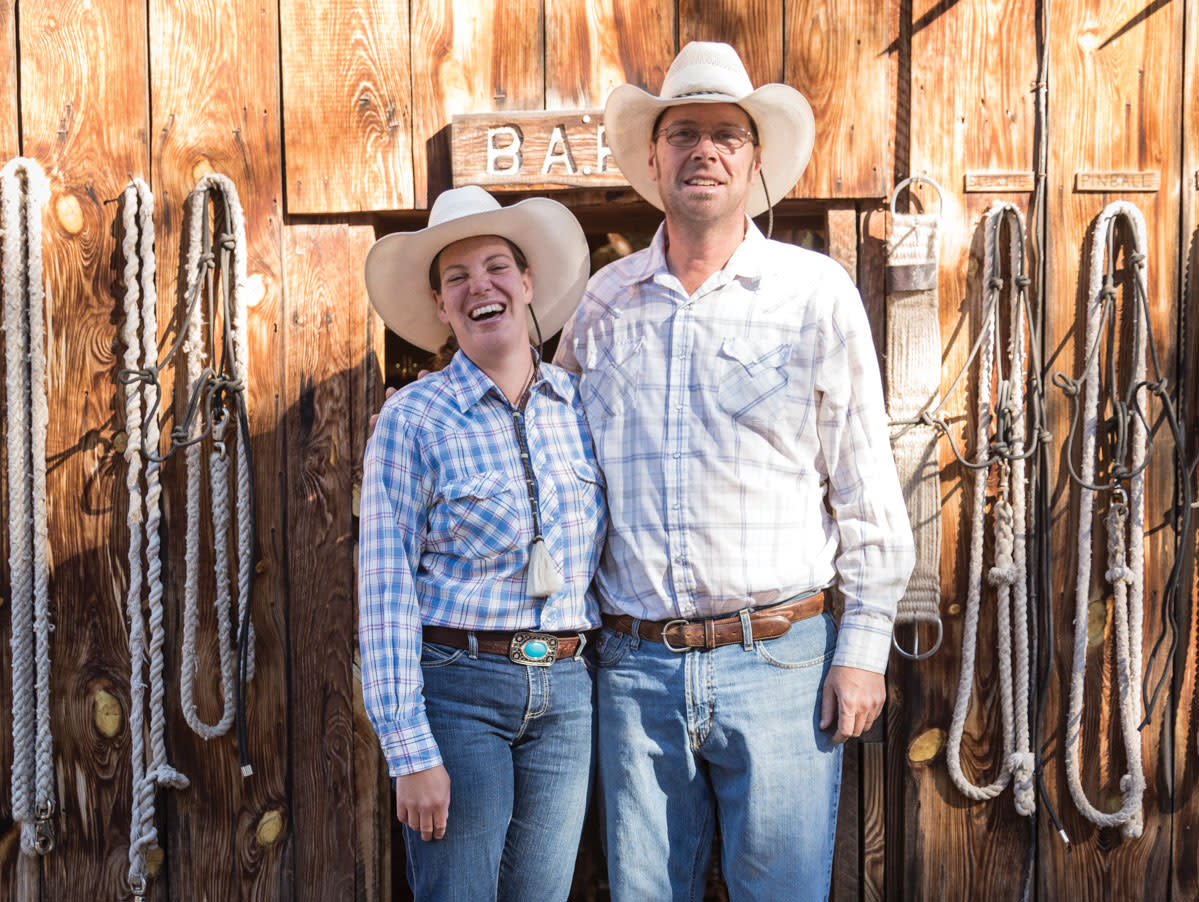 The Geronimo Trail Guest Ranch is owned by Meris and Seth Stout