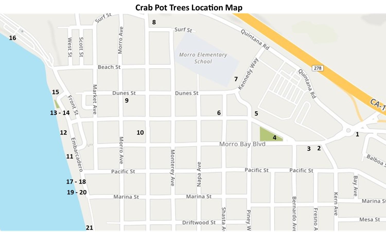 Crab Pot Tree Map 2019