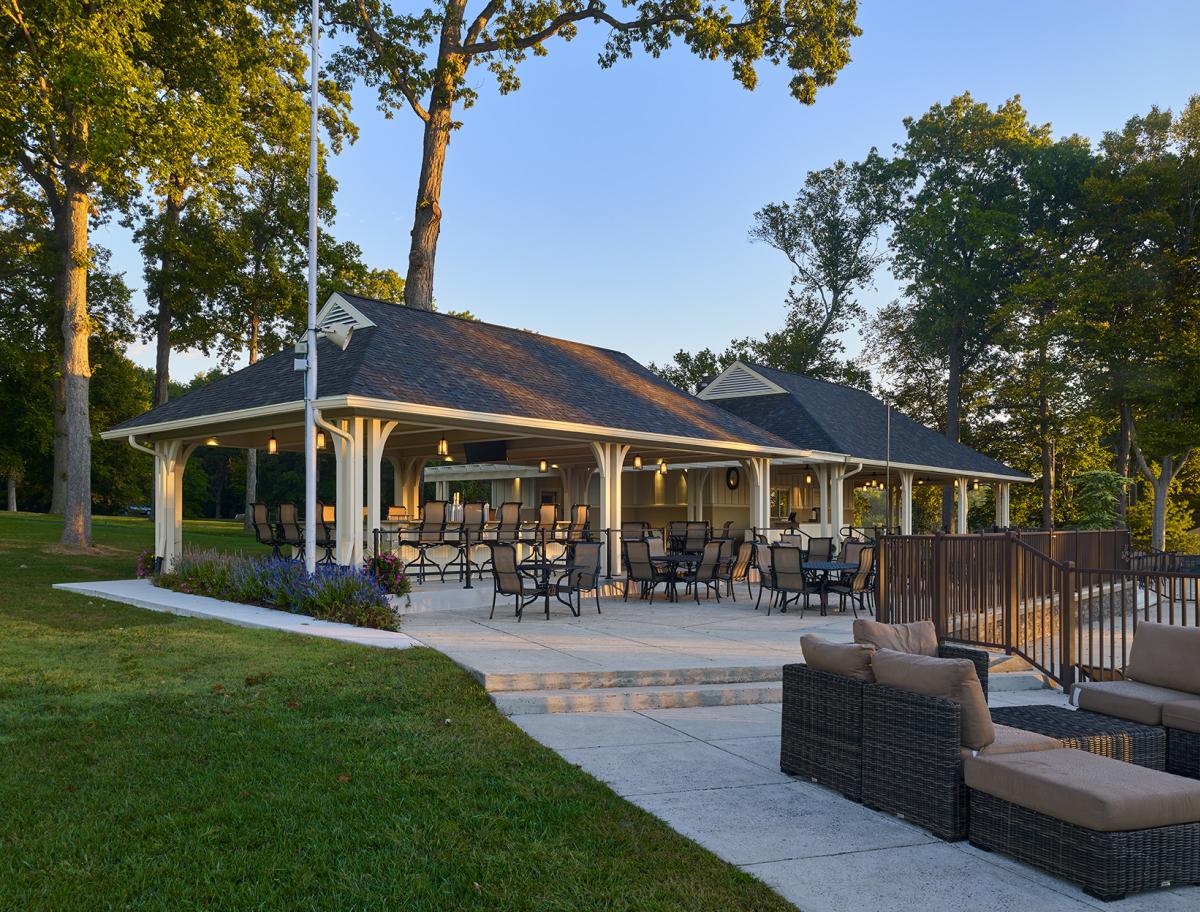 Huntingdon Valley Country Club Pool Pavilion