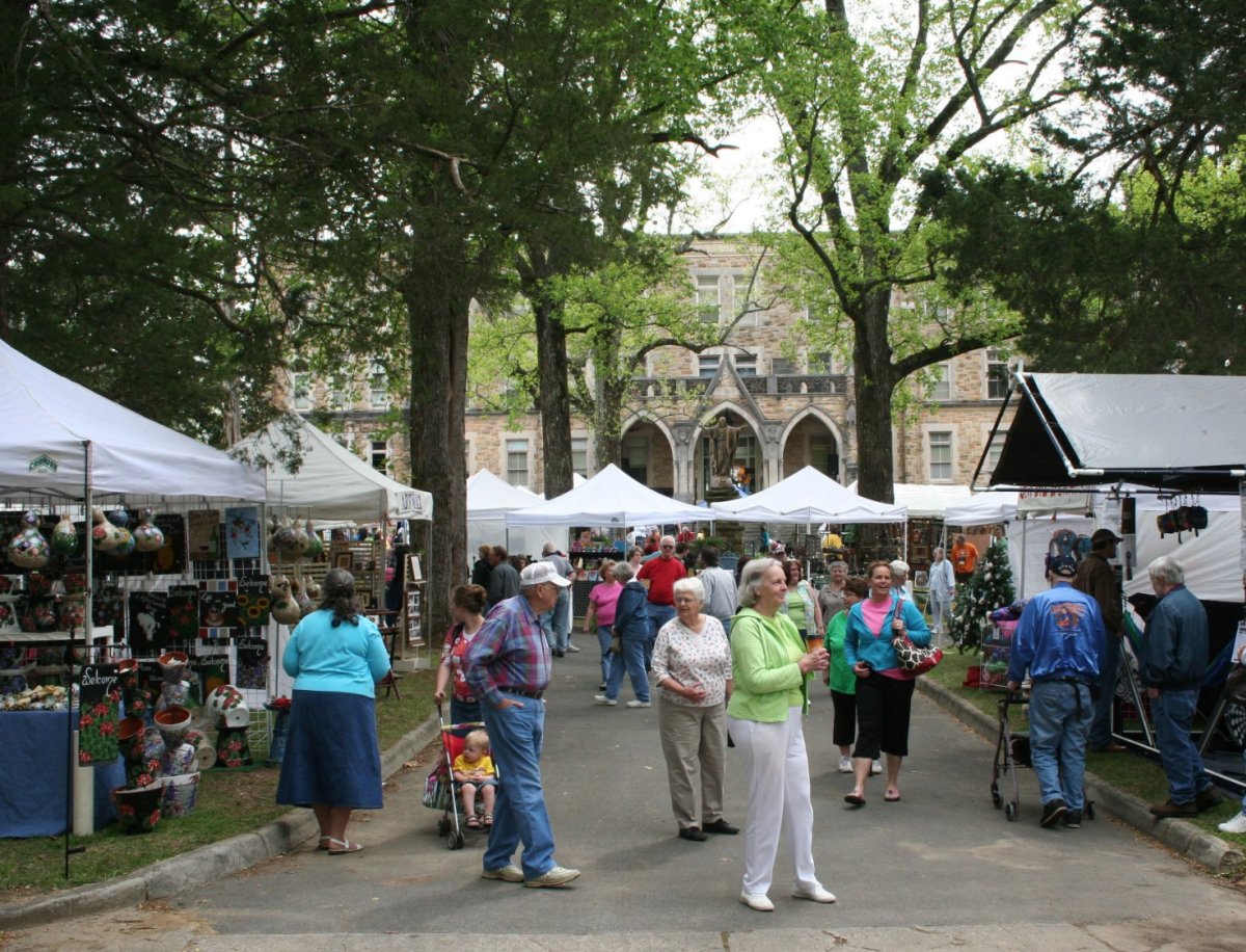 Bloomin' Festival at St. Bernard Prep School in Cullman