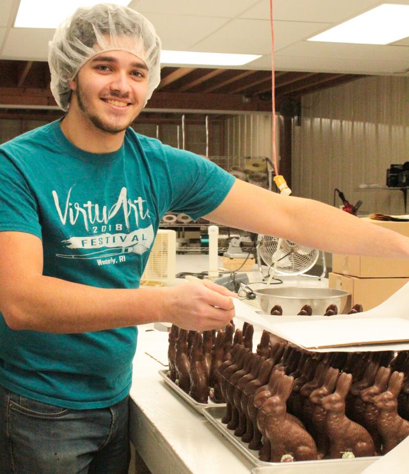 Ravi Hauser Chocolate Easter Bunnies