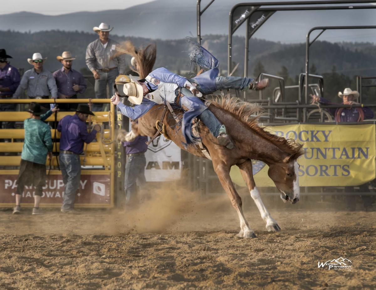 Buckin' Bronc at the Rooftop Rodeo