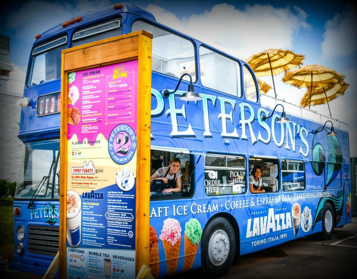 Peterson 2 ice cream truck at Farm Brew Live