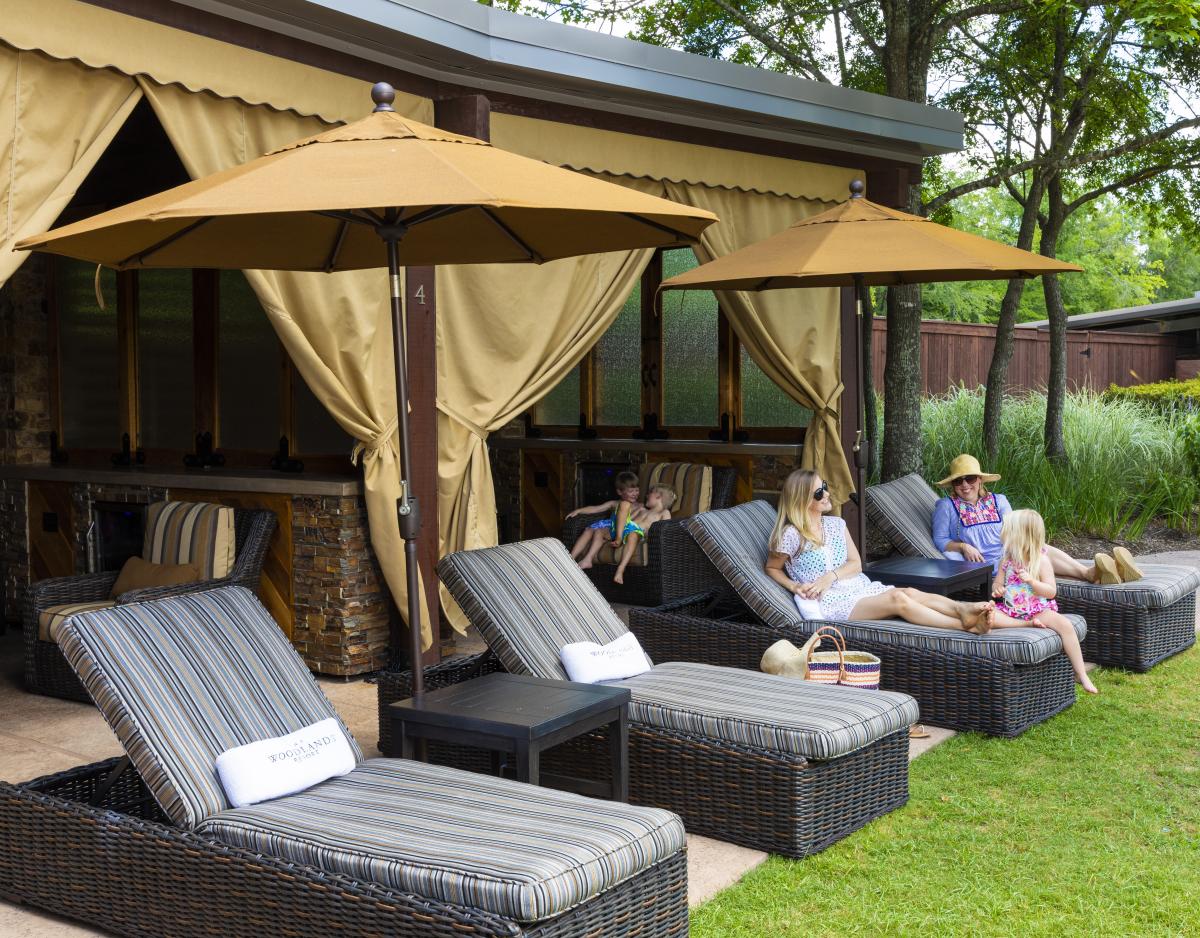 The Woodlands Resort Cabana