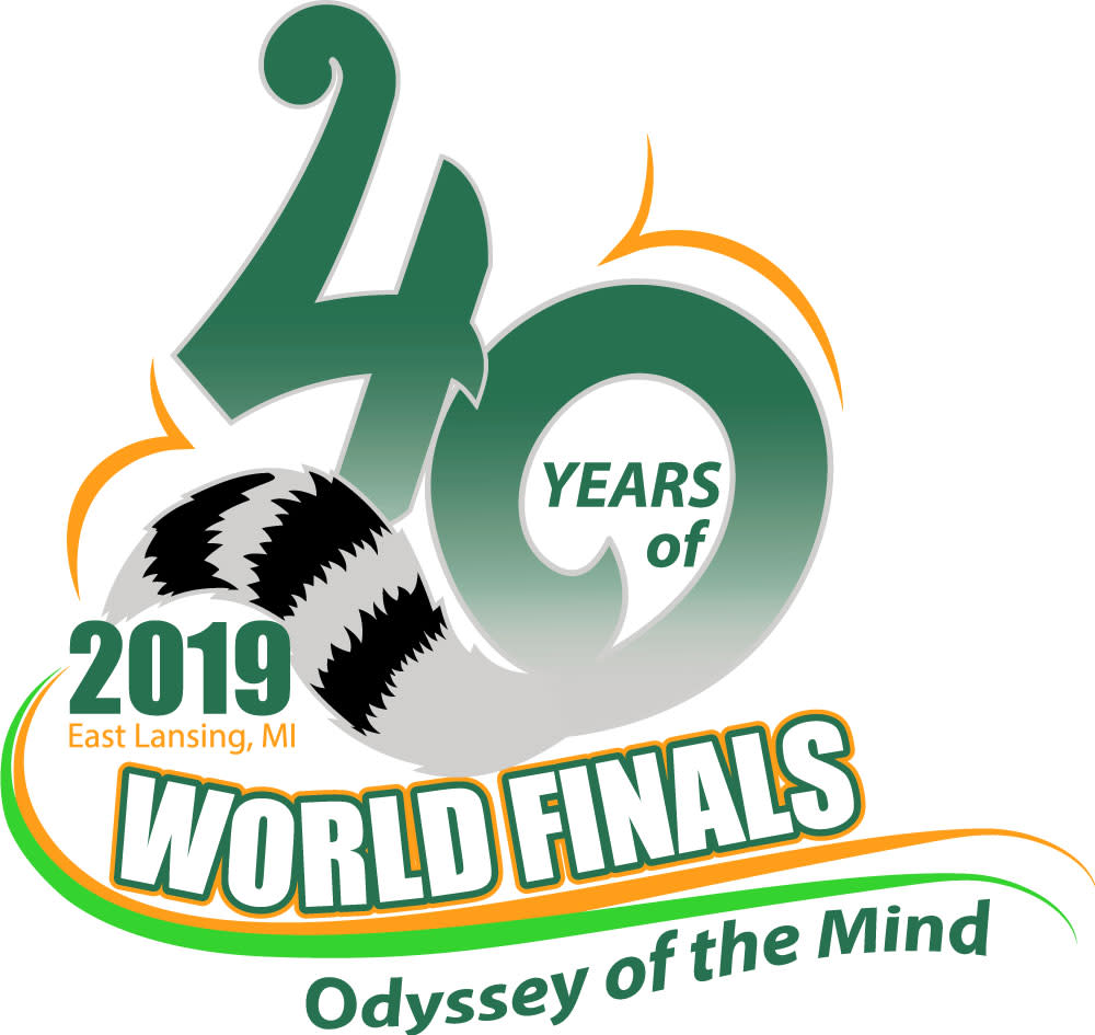 2019 Odyssey of the Mind World Finals Logo