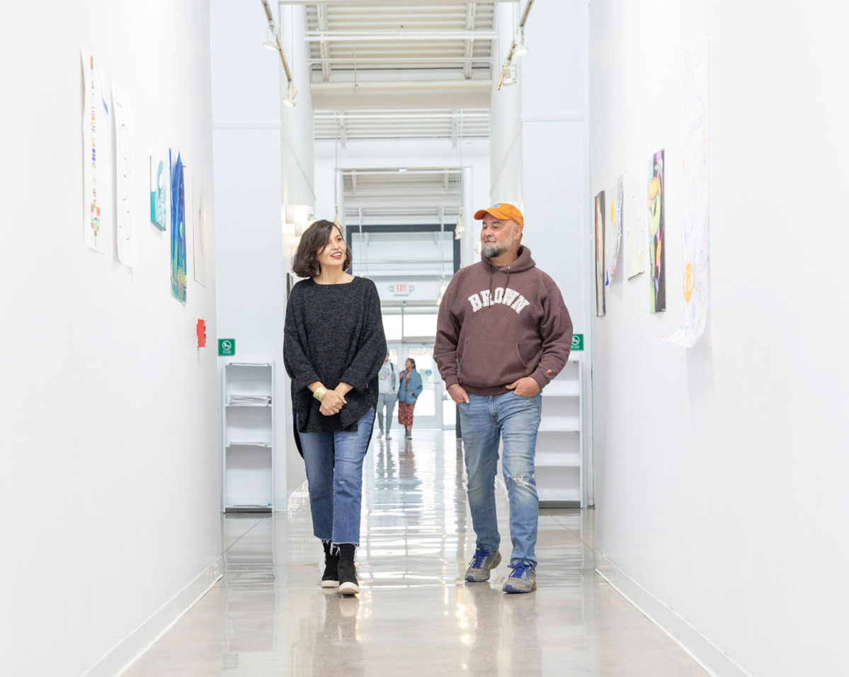 Layli Long Soldier and James Thomas Stevens nurture new poets at IAIA.