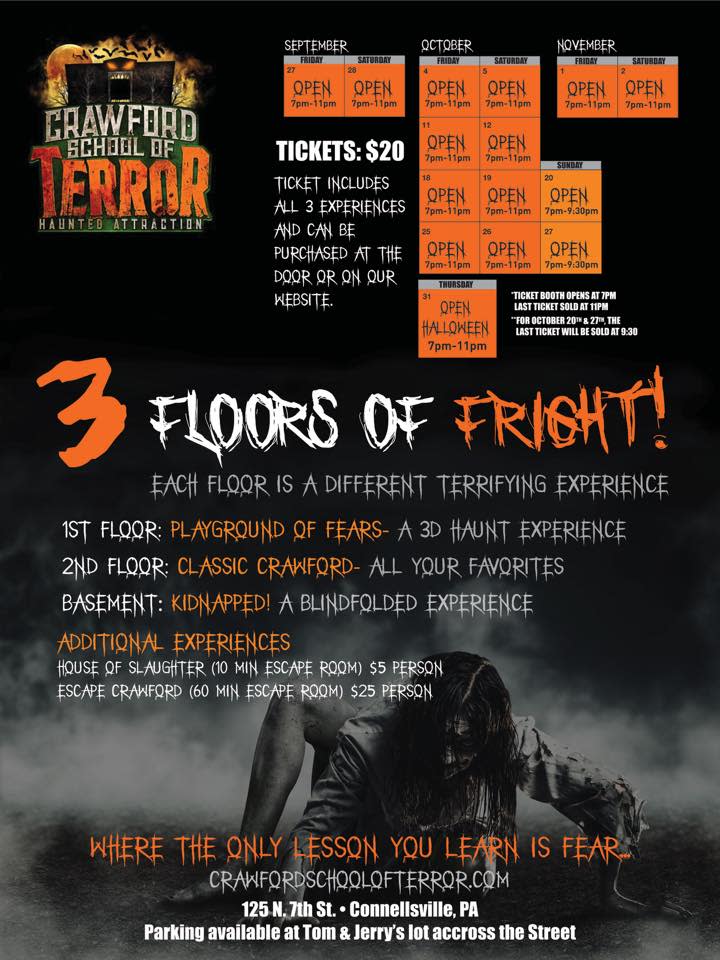 Prepare For A Scare Haunted Houses In The Laurel Highlands