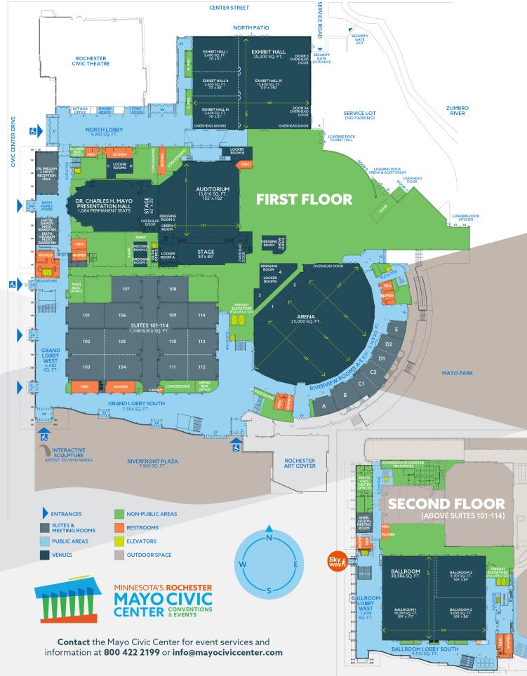 Map of Civic Center