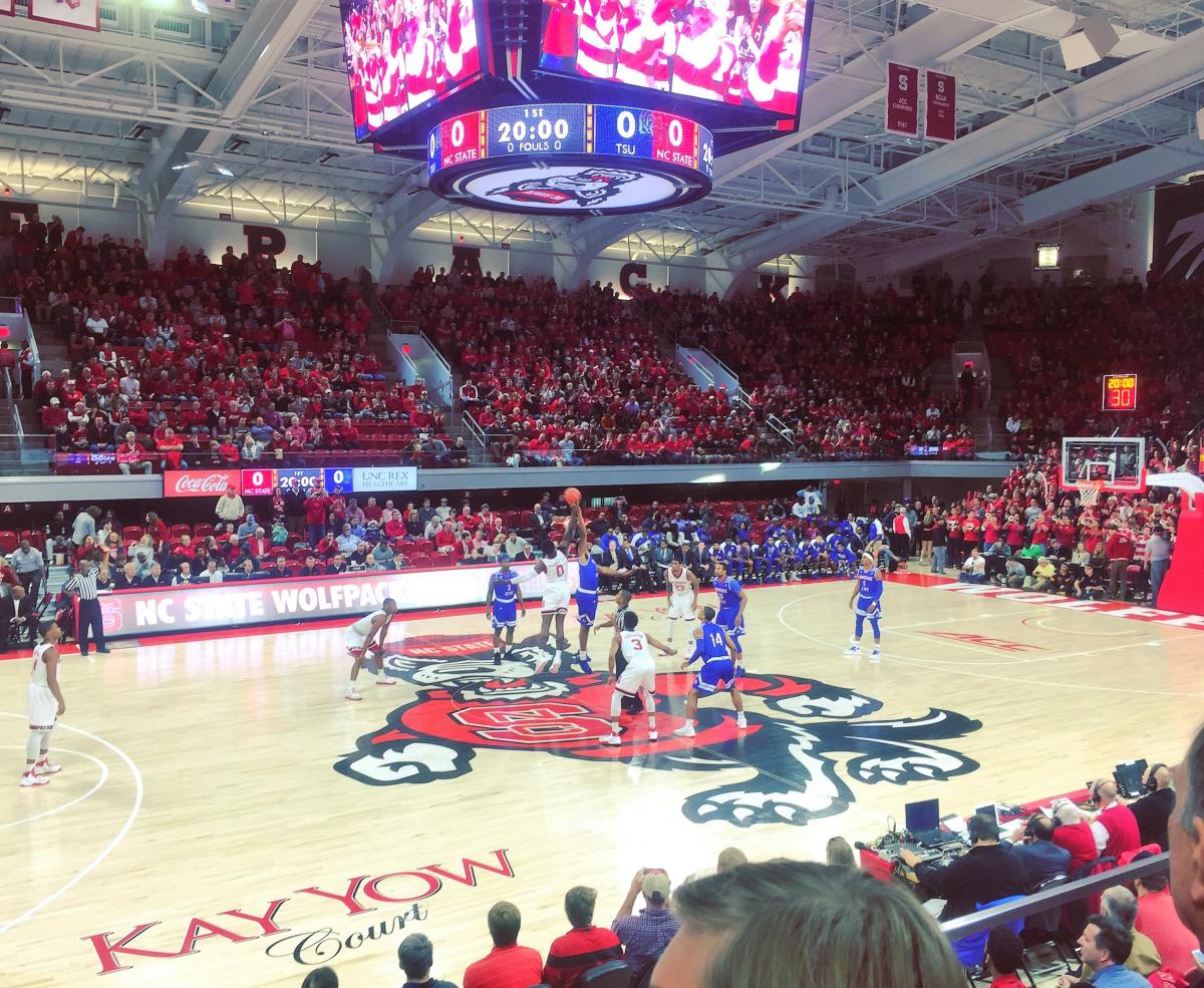 Reynolds Coliseum Seating Chart