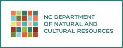 NC Department of Cultural Resources logo, Raleigh, NC.