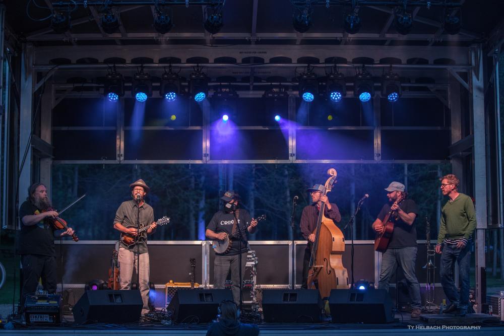 Pert Near Sandstone Live in the Pines Blue Ox Music Festival